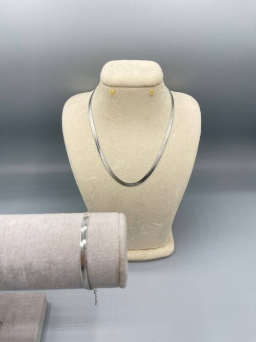 گردنبند و دستبند ماری 4 میل